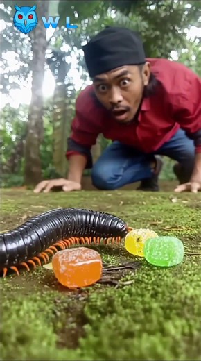 How do you feel seeing a giant millipede like this #giantmillipedes #ai #uniqueanimals #cuteanimals