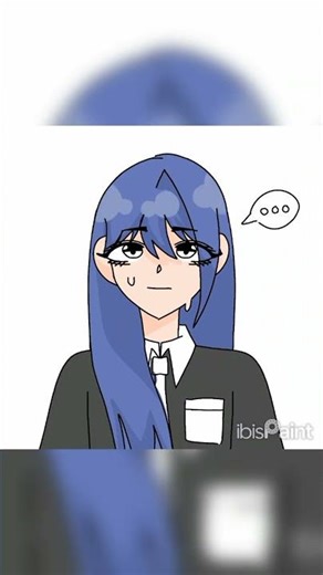 ||nyoba Ibis paint x||btw dia lagi interview #drawing #art #shorts #hehe #ibispaintx