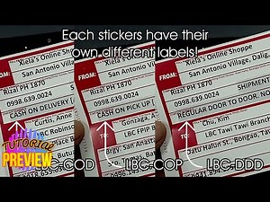 Create Shipping Stickers Using OET For Google Sheets Tutorial Preview