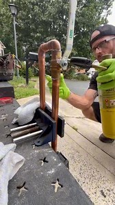 Installing a new Ball Valve and PRV #plumber #leakyfaucet #drippingtoilet #cloggeddrain #waterdamage #sewerbackup #pipeburst #flooding #homerepai #diy #homeimprovement #handyman #contractor #newconstruction #remodeling #bathroomremodel #kitchenremodel #renovation #homeowner #homemaintenance #housecallvet | Plumbing Info | Facebook