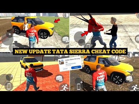 NEW UPDATE ALL SECRET CHEAT CODES in Indian Bike Driving 3D 🤯🔥| Tata Sierra Update | Harsh in Game