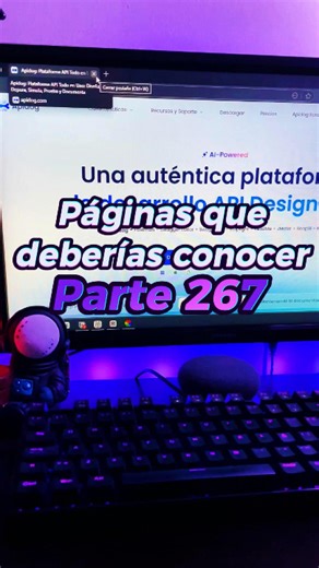 Camilo Ladino on Instagram: "Páginas web que deberías conocer (parte 267) Diseña tu API! ¡Visita el enlace en mí perfil para descubrir más en ladinoit.com! 🌐 . . . #ladinoit #ladino #paginasweb"