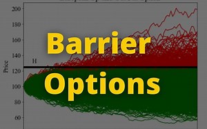 Monte Carlo Pricing of a European Barrier Option| 欧洲障碍选项的蒙特卡洛定价