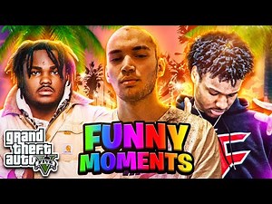ADIN ROSS GTA RP FUNNY MOMENTS WITH TEE GRIZZLEY, BRONNY, CLIX AND OTHERS!! (FUNNY TWITCH MOMENTS)