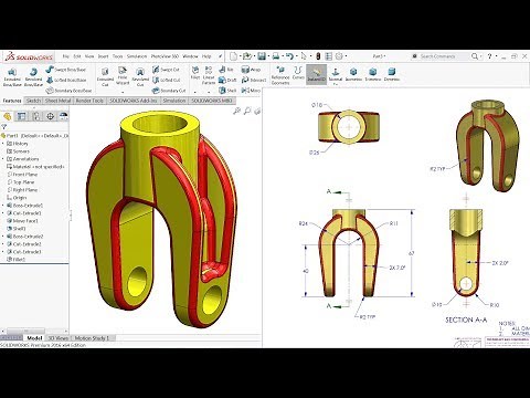 SolidWorks Tutorial for beginners Exercise 8