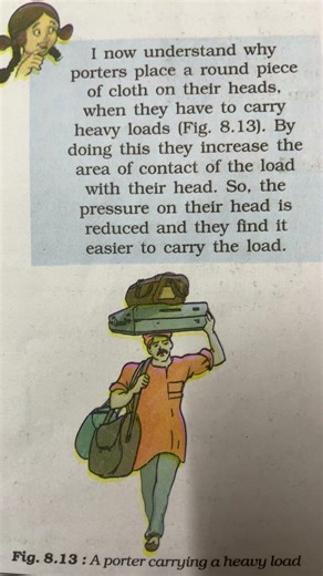 Why Porters Keep Cloth on Their Head? 🤯 | Pressure Physics #shorts #physics