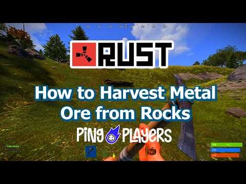 How to Harvest Metal Ore from Rocks in Rust