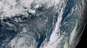 34K views · 672 reactions | Satellite imagery shows the Tonga volcano eruption, which prompted a tsunami advisory for the entire west coast of the U.S. this morning. Story: bit.ly/33qaDa1  Colorado State University | KTNV Channel 13 Las Vegas | Facebook