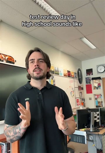 High School Test Review Day: A Teacher's Perspective