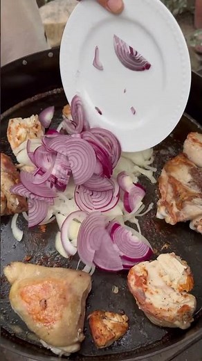 CHICKEN ON THE DISC 🙌 a super easy version that comes out so succulent! #Recipe #CalisaPollos #Ki...
