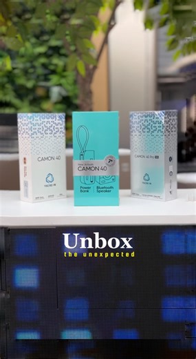 1.7M views · 6.1K reactions | Get a FREE Premium Gift Box — featuring a Bluetooth Speaker + Power Bank when you buy Camon 40, 40 Pro, or 40 Pro 5G! ✨ Available only at our Flagship Store - Centrepoint Shopping Mall, Uttara. #Tecno #TECNOAI #TECNOBangladesh #TECNOFlagshipStore #Camon40series #CAMON40Pro #CAMON40Pro5G | TECNO Flagship Outlet - Centrepoint | Facebook