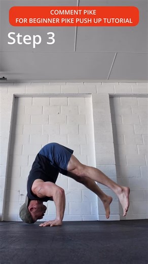 Paul Twyman on Instagram: "Comment PIKE For Beginner Pike Push Up Tutorial - Day 283 #handstand365withpaul Total Days 4334 - www.paultwyman.com.au #letmeknowhowyougo #hspu #handatandpushup #handstandpushups #handstand365 #calisthenics"