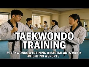 Taekwondo for Beginners | Beginner Kicks & Sparring Drills | Step by Step Beginner Training