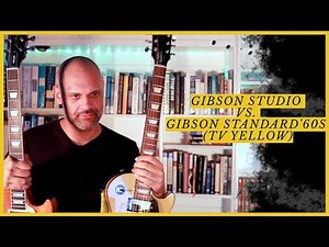 Gibson Les Paul Standard '60s TV Yellow vs Studio – My Honest SOUND Comparison