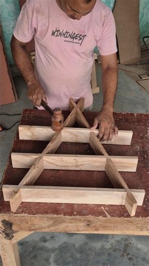 beautiful wooden wall shelf #diy #woodworking
