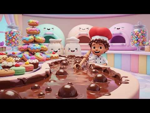 Simple Simon Magical Pie Factory Challenge | Fun Cooking Adventure & Kids Songs