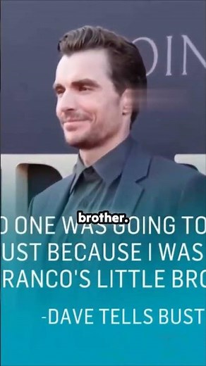 Dave Franco Makes Rare Comment About His Brother James Franco 👀#DaveFranco #JamesFranco #shorts