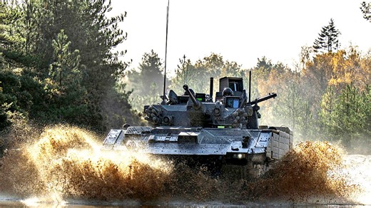 Trials resume on 'troubled' Ajax tanks