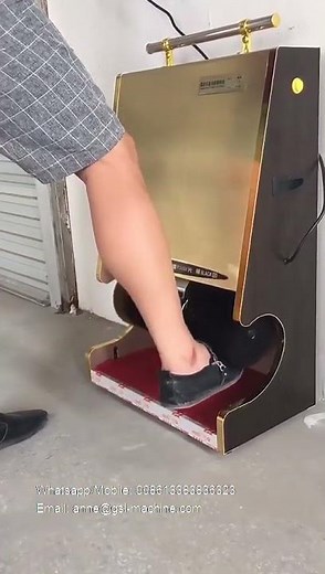 Hotel Public Electric automatic shoe cleaning machine shoe polisher