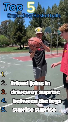 Top 5 Exploding Basketballs That Scared Everyone 😱😂#shorts #basketball