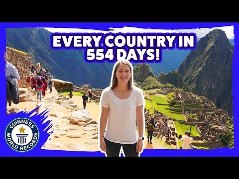 Fastest time to visit every country in the world! - Guinness World Records