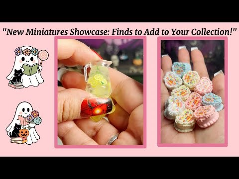 New Miniature Showcase-Finds to Add to Your Collection #miniature #miniatures #miniaturecollection
