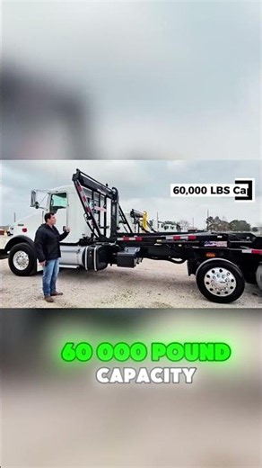 This Kenworth T800 Was Built for Heavy Containers 💪#shorts