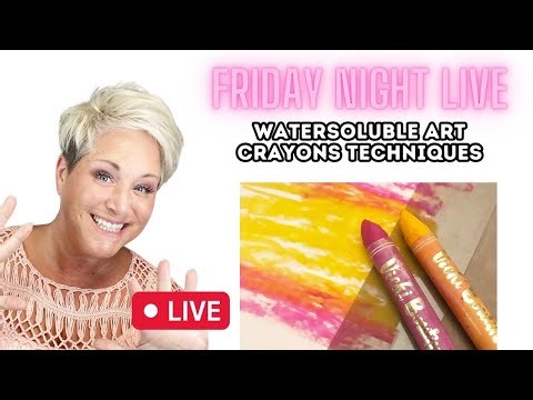 Watercolor Crayon Techniques