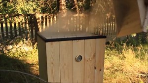 886K views · 2K reactions | Diy backyard miniature smokehouse Access...