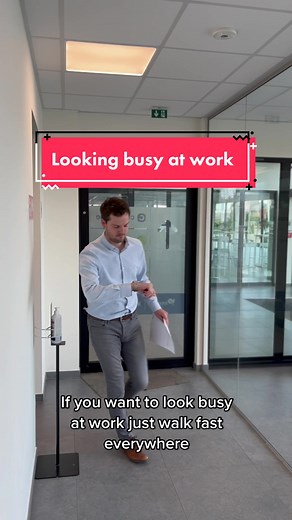 Efficient Tips for Looking Busy at Work