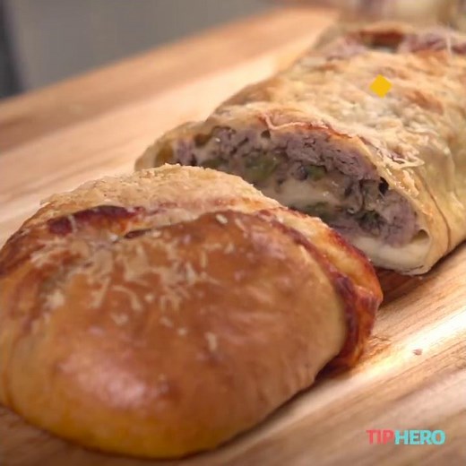 Steak And Cheese Stromboli