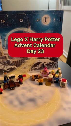 Lego Harry Potter Advent Calendar 2025 Day 23 Reveal! 🎄🪄 One Door Left #legoharrypotter