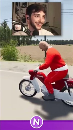 Um rachinha 🤣🛵🛵 | JOGO: Finnish Cottage Simulator #clipes #lives #melhores #momentos