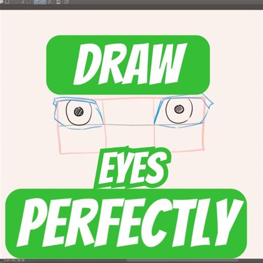 Do THIS for Symmetrical Eyes every time! #Shorts #howtodraw #drawingtips #eyeanatomy #art