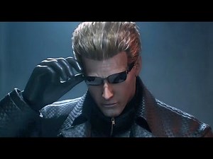Dissidia final fantasy psp Mod Albert Wesker con lentes