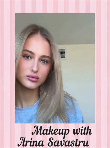 to be honest, I have no ideas for editing, so it’s like this @тгк АРИ НА МАТЬ 💋 @savastruarina #makeuptutorial #arinasavastru #angel#tutorial