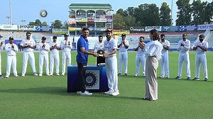26M views · 1.8M reactions | What a moment to commemorate his 100th Test appearance in whites  ️ Words of appreciation from the Head Coach Rahul Dravid and words of gratitude from Virat Kohli  #VK100 | #TeamIndia | #INDvSL | Paytm | Indian Cricket Team | Facebook