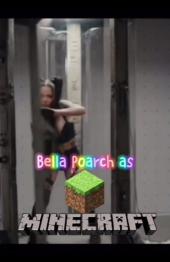 Bella Poarch Minecraft Skin Transformation