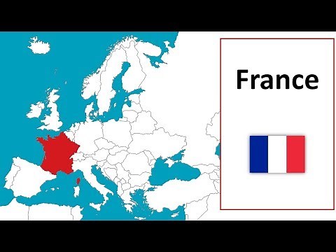 Learn the countries of Europe in French