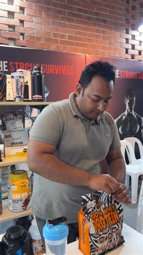 Live sample testing by our audience, and the response has been truly overwhelming. Everyone appreciated the quality and taste of Faction Labs 100% Whey Protein. Thank you for the trust and love shown to Ironvalley Bangladesh. | Ironvalley
