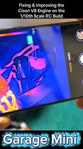 Part 2: Fixing & Improving the Cison V8 Engine on the 1/10th Scale RC Build | Two Sleevers