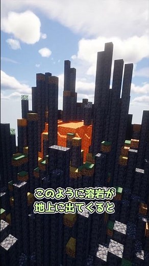 Volcano Addition Mod [Minecraft] Koishi's Mod Introduction Part 345 #minecraft #game #shorts
