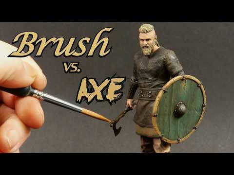 Let´s paint Ragnar the Viking - 1:16 Scale Miniature Figure Painting
