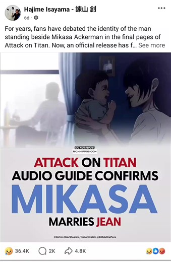 Eremika Moments in Attack on Titan