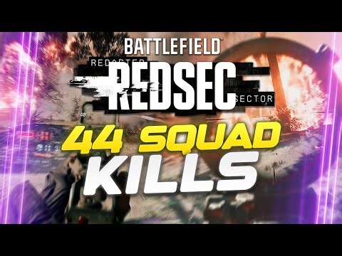 SURROUNDED by enemies! - 44 Kill Squad WIN! - RedSec #battlefield #battleroyale