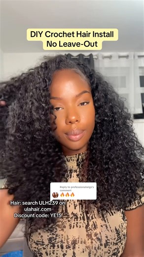 DIY Crochet Human Hair Install with No Leave-Out!