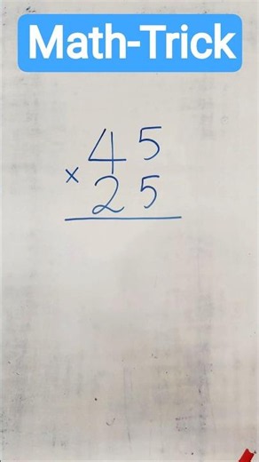 Math-Trick #shorts