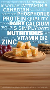 Canadian cheese? Yes, please! Complete protein, calcium and other essential nutrients - simply nutritious and delicious. | Dairy Farmers of Nova Scotia