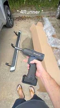 2025 Toyota 4Runner - 6 minute Running Board Install - in 2.5 min #toyota #4runner #shorts