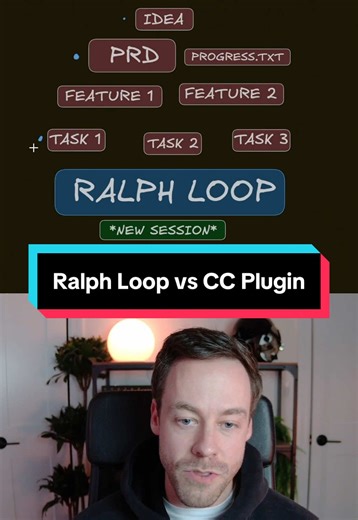 Stop using the Claude code Ralph loop plugin | claude